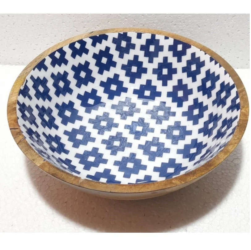 Customized logo Good price acacia wood SALAD bowl shallow salad bowl Wooden Salad Bowl Set with Servers By ZAMZAM IMPEX