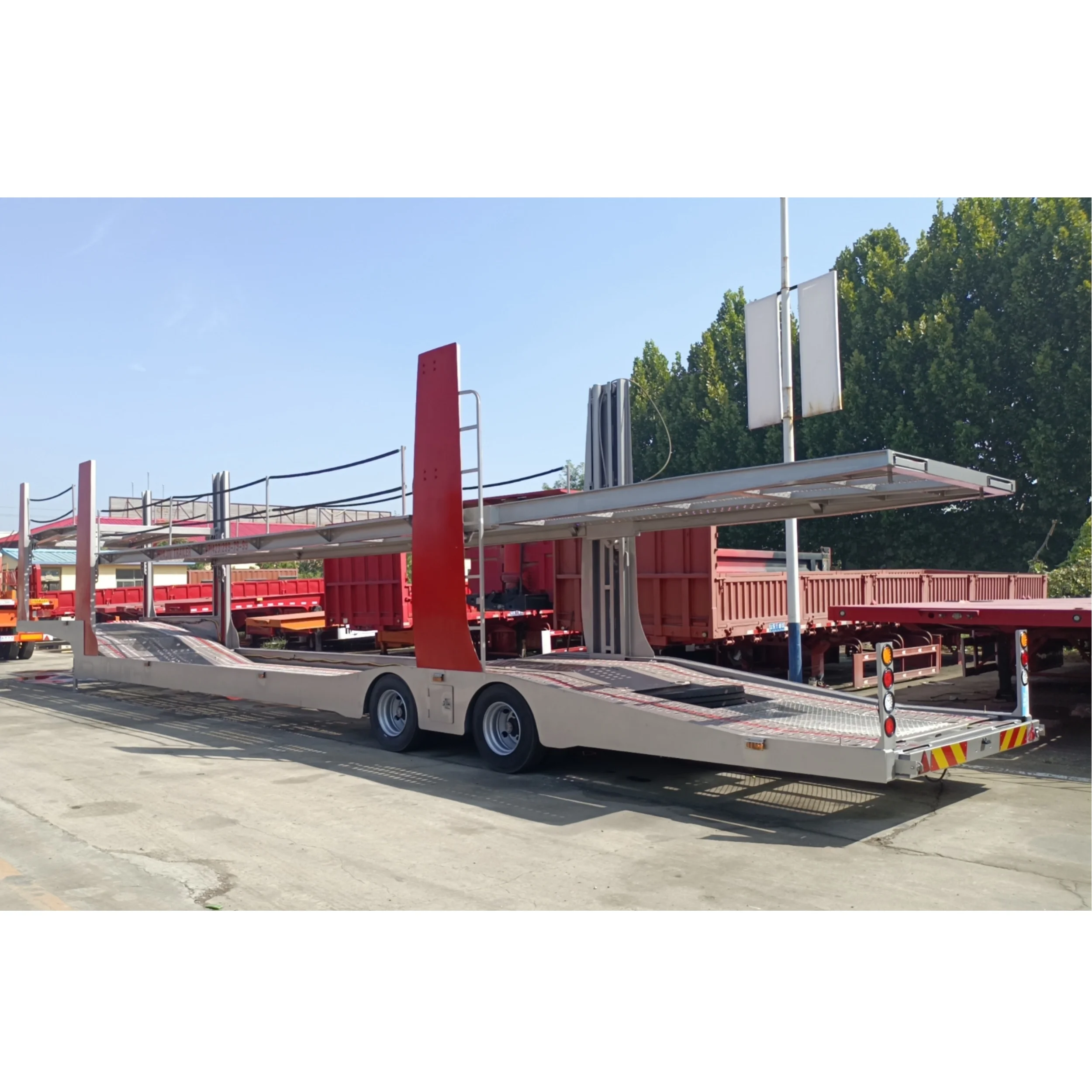 New Support Customization Car Trailers Semi-Trailer Car CarrierUsed to transport small vehicles