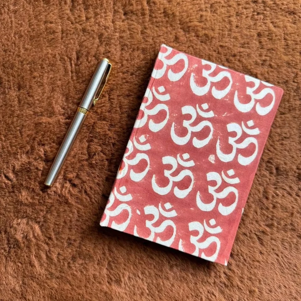 Beautiful Handmade Paper Diaries in Unique stylish for School and Office in Indian Printing Designs Journals Diary for Writing