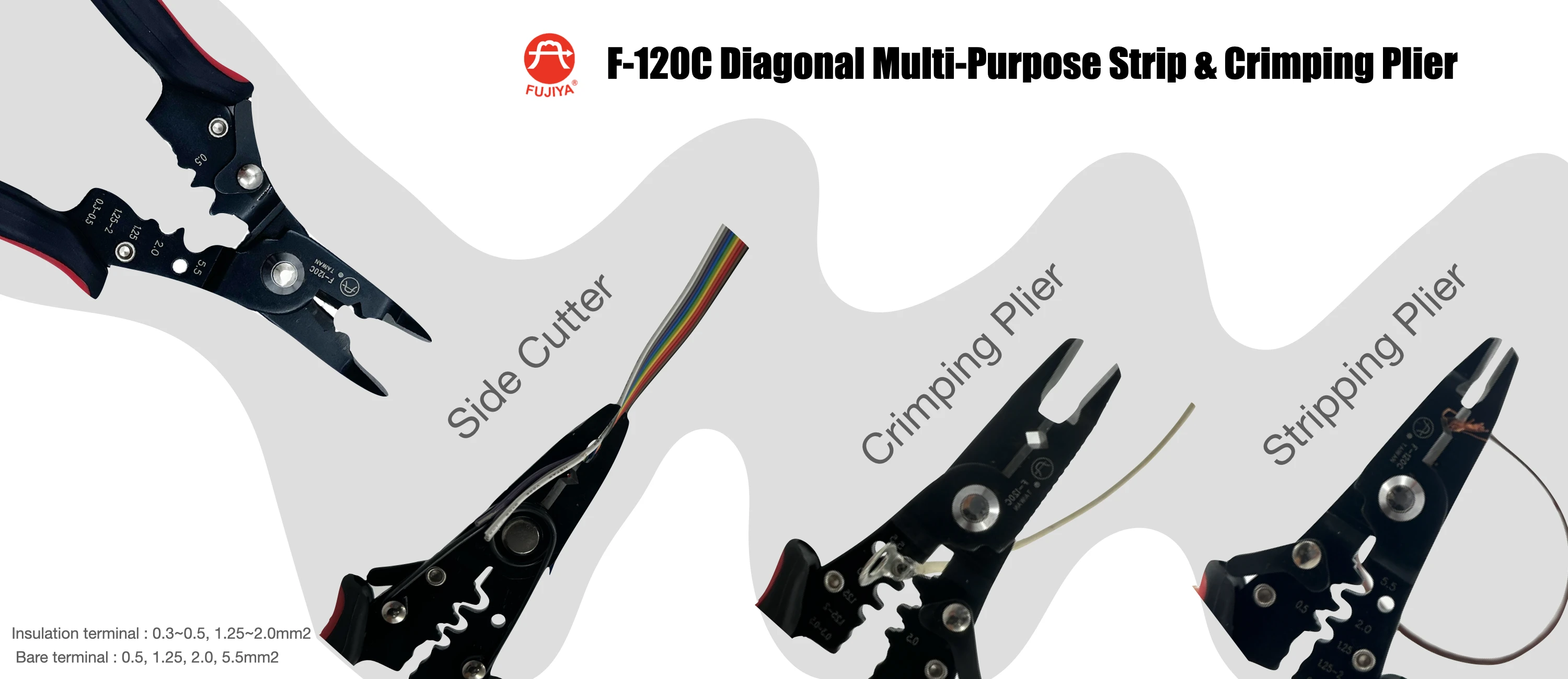 Multi Hand Tools Wire Stripper Crimper