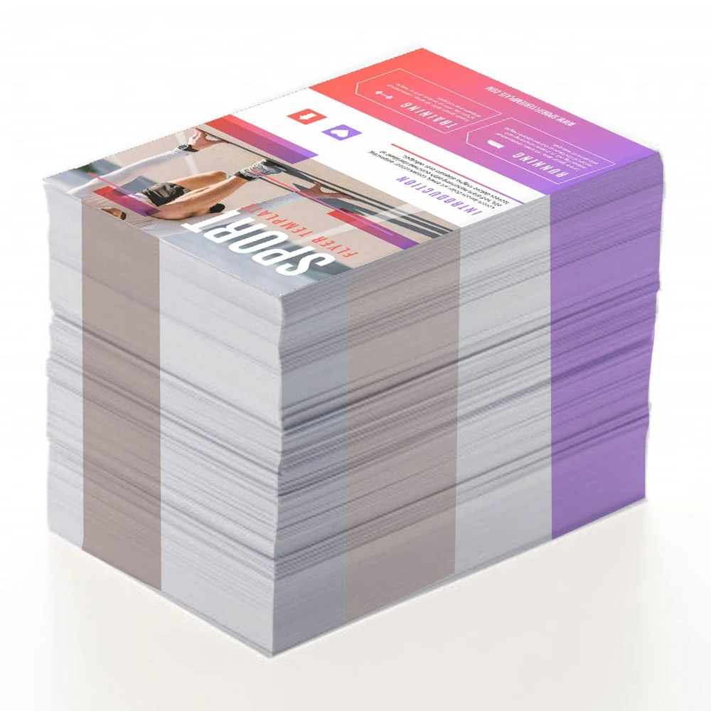 Elevate Your Brand With Premium Flyers A4 A5 A6 Sizes Tailored Business Promo For Targeted Company Advertising Printing Service