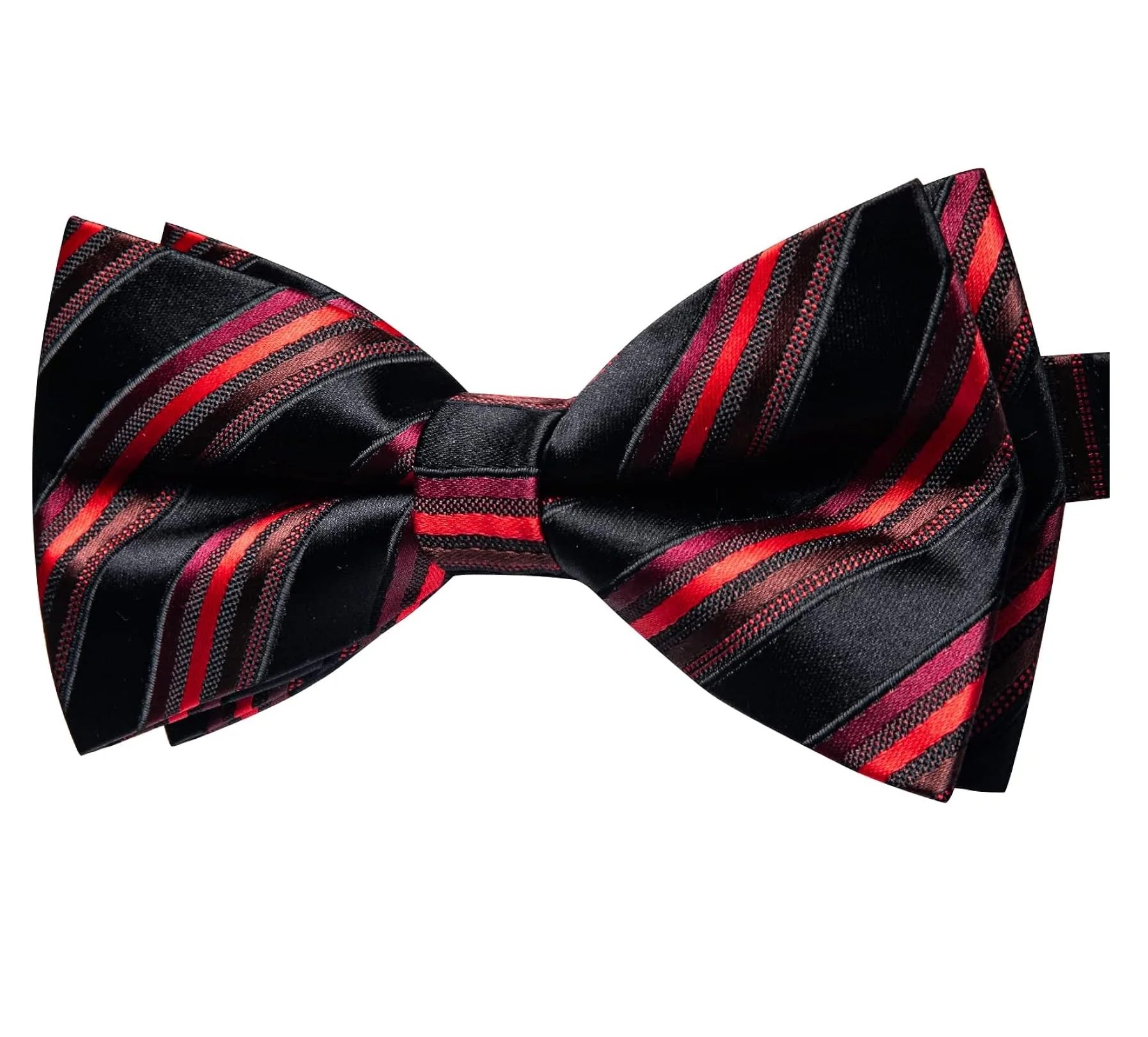 Plain Blank 100% Silk Men Bow Ties Embroidered Fashion Polyester Silk Tuxedo Suit Accessories Bow Tie for Sale