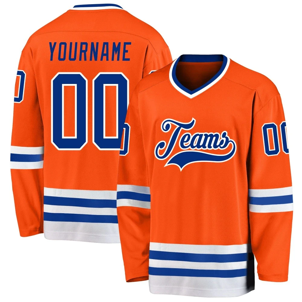 Personalized Fans Name & Number New Jersey Embroidery Team Custom Hockey Jersey for Men Youth Hockey Jersey