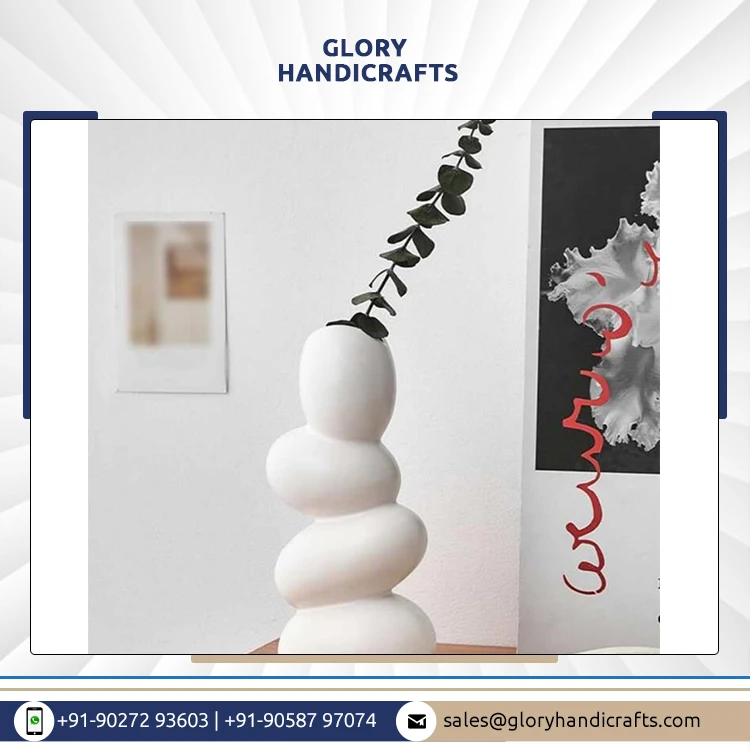 Керамическая фарфоровая ваза для гостиной