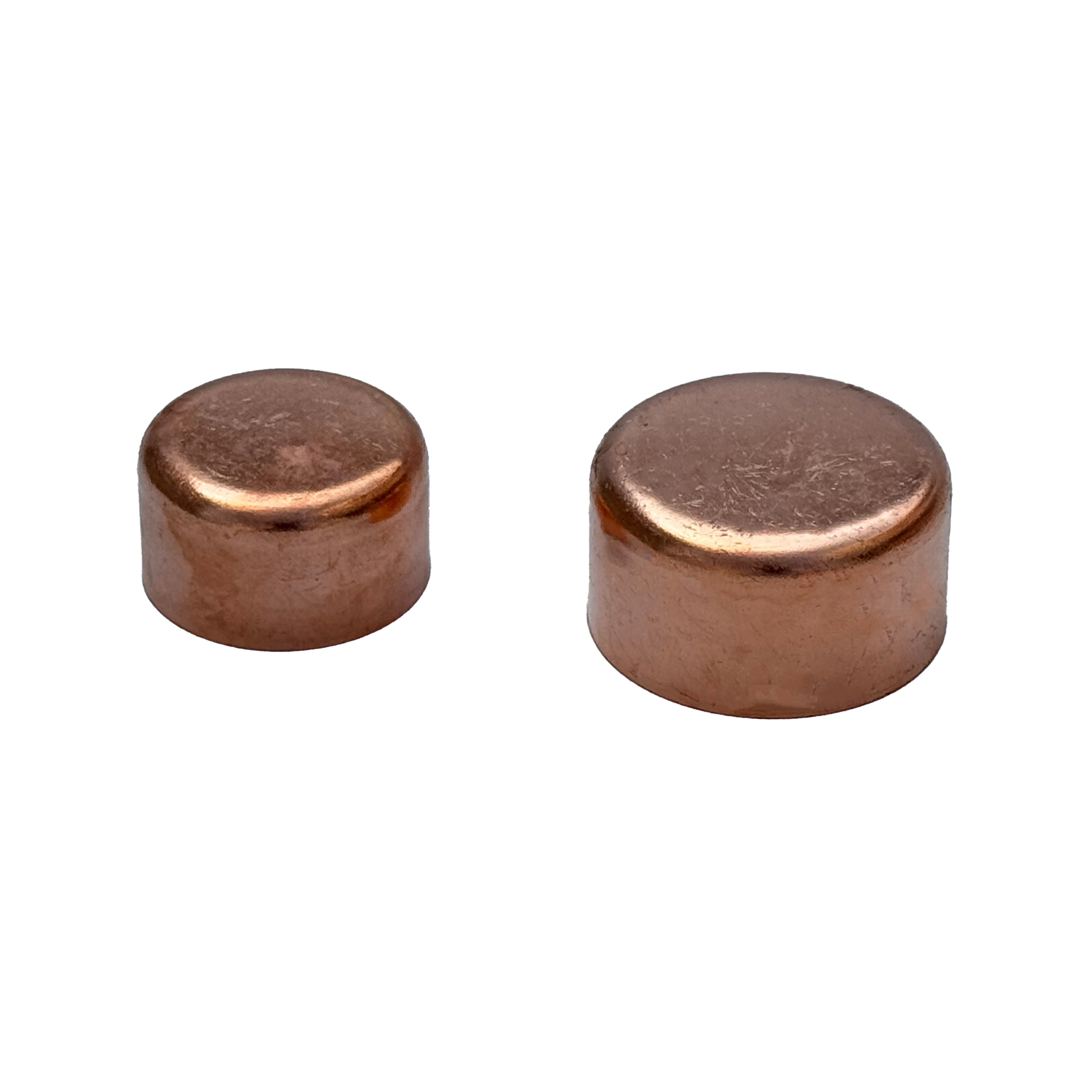 45mm 54mm Heavy-Duty Copper End Caps for High-Pressure Piping Systems