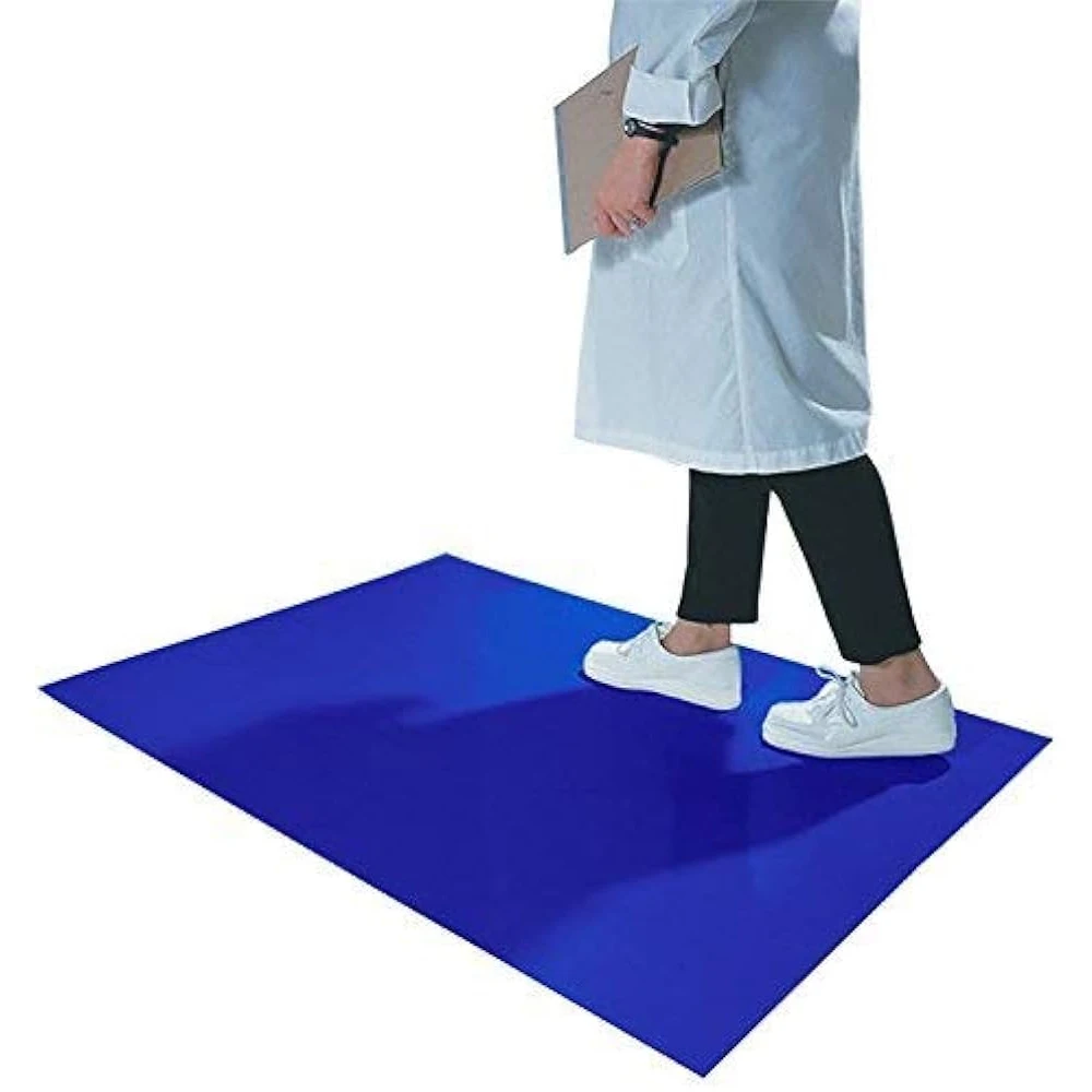 High quality Dust mats sticky floor mat Disposable Cleanroom sticky mat for lab construction Wholesale Price With Custom Shape