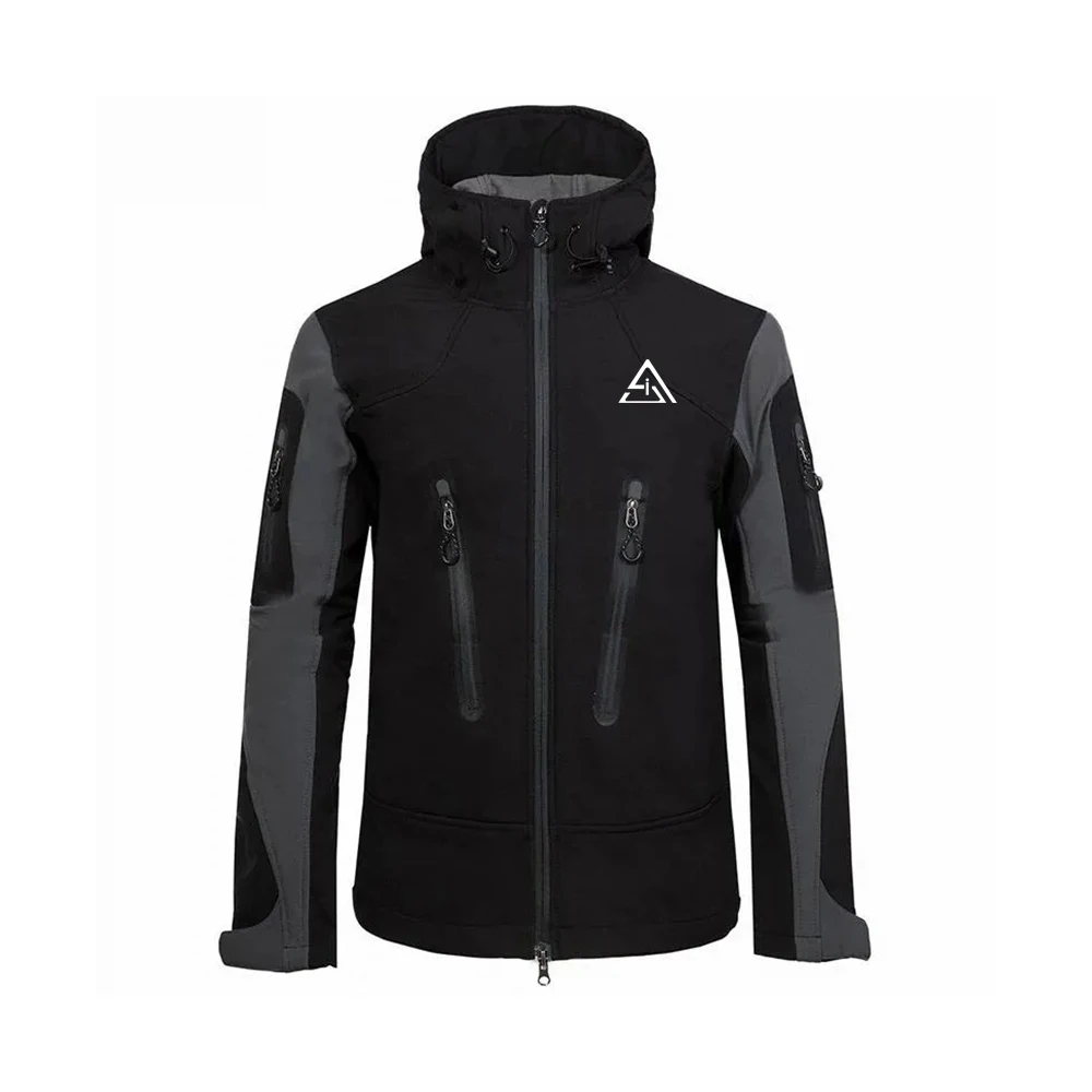 Hot Sale Breathable Snow Ski Jackets Winter Soft Shell Pullover Ski Hoodie Insulated Snowboard Jacket Men Warm Ski Snow Wear