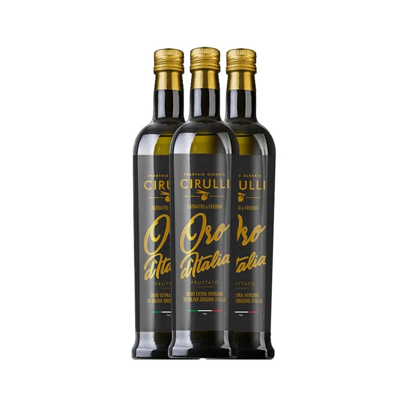 Best price Pure Cold Pressed Olive oil Extra Virgin 100% Made in Italy 12 Bottles of 0,50L for Sale
