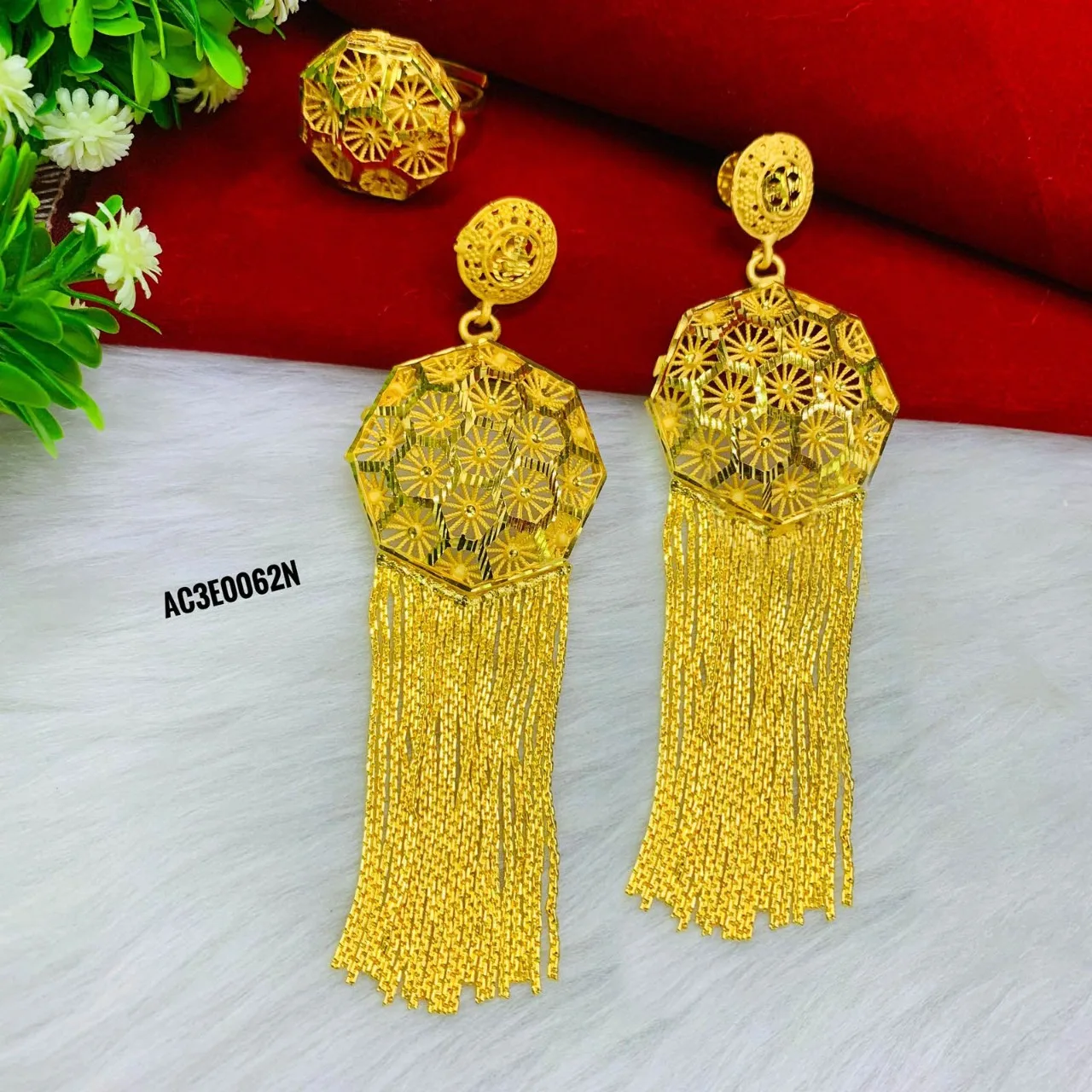 new woman gold plated Earrings online design fashion jewellery  Buy Gold Plated Earrings Online In India At Best