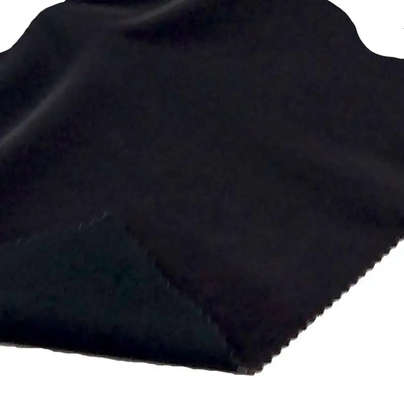 Manufacture Nylon Rayon fabric LD Width 54 inch 40% Nylon 60% Rayon flocked fabrics for clothing Grey Charcoal LD90-560