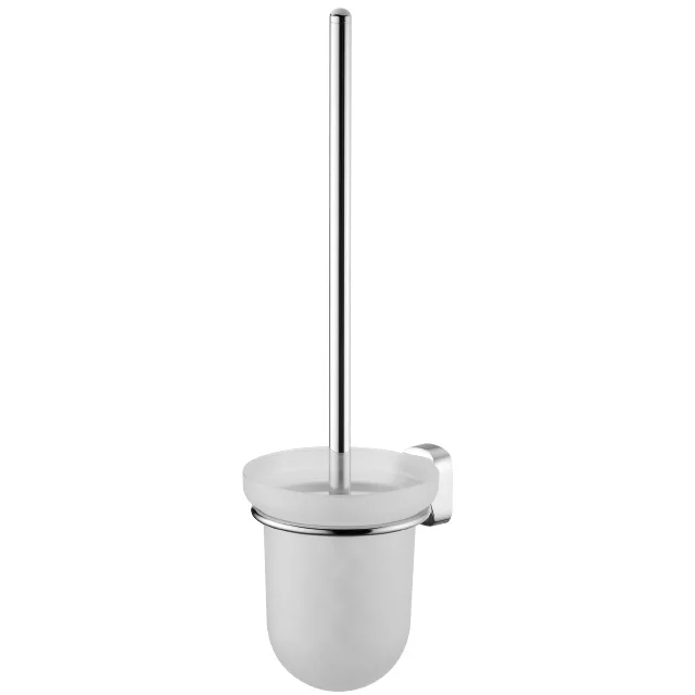 Aluminum Stainless Steel Bathroom Toilet Brush Holder