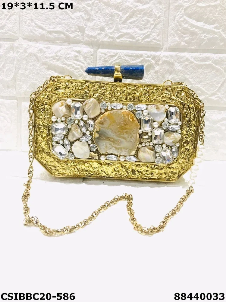 best vintage exclusive mother of pearl hand clutch bag for women and girls best evening hand purse from AALIYAN IMPEX