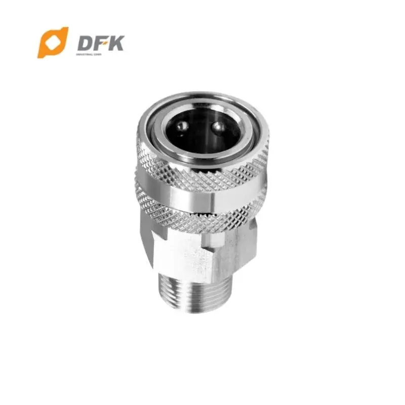 Прямой сквозной быстроразъемный соединитель Штекерный разъем