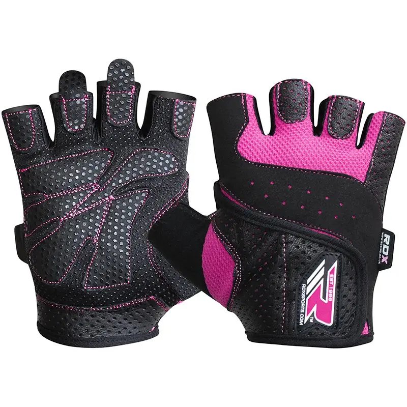 Original RDX Custom Gloves for Sports and Fitness Short Finger Ladies Workout sports gloves for Training and Weight Lifting