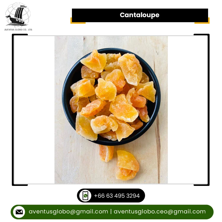 Lowest Price High Quality Super Delicious Taste Bulk Supply Organic Dried Dehydrate Fruit Cantaloupe for Global Buyers