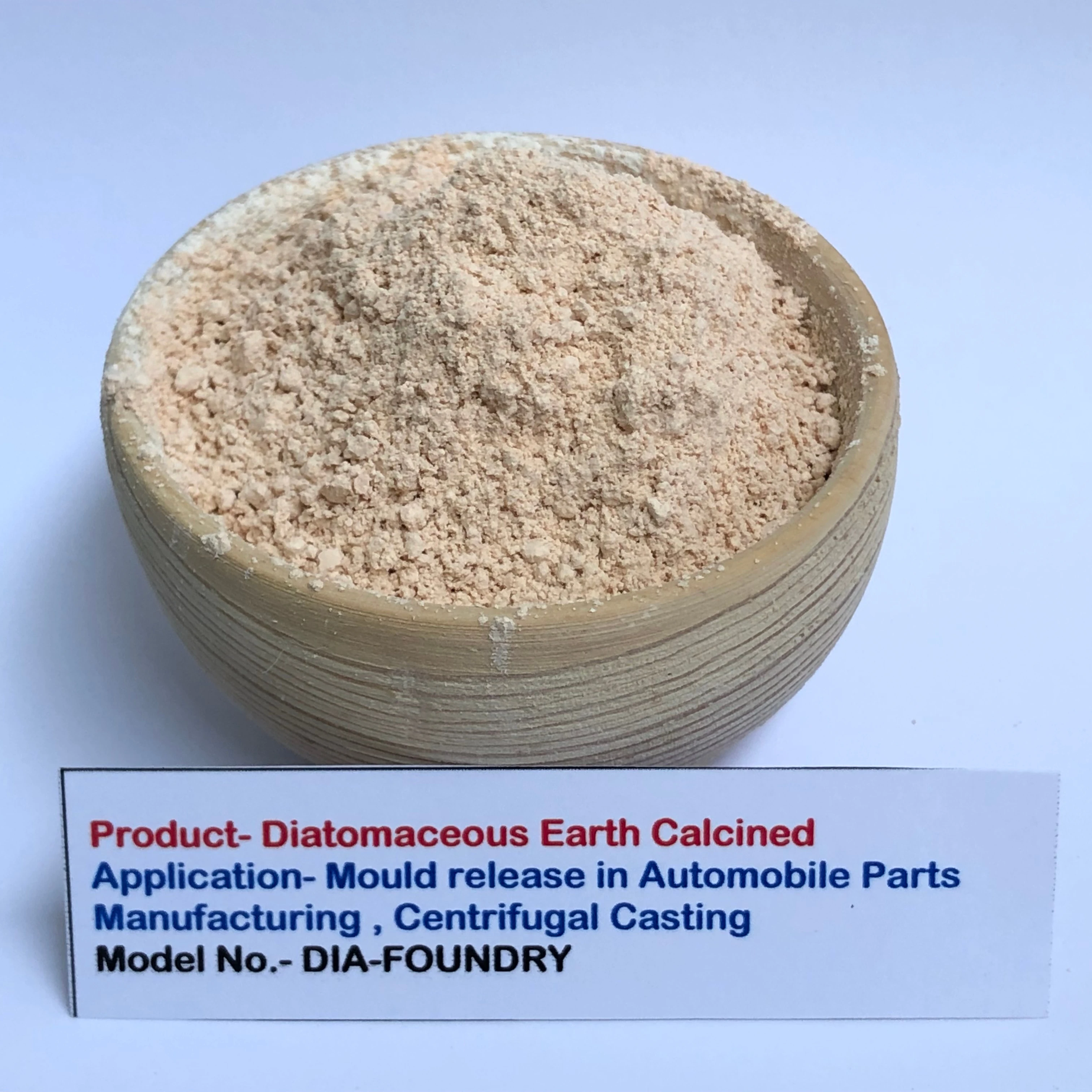 Calcined Diatomaceous Earth (Kieselguhr) Powder for Mould Release Centrifugal Casting