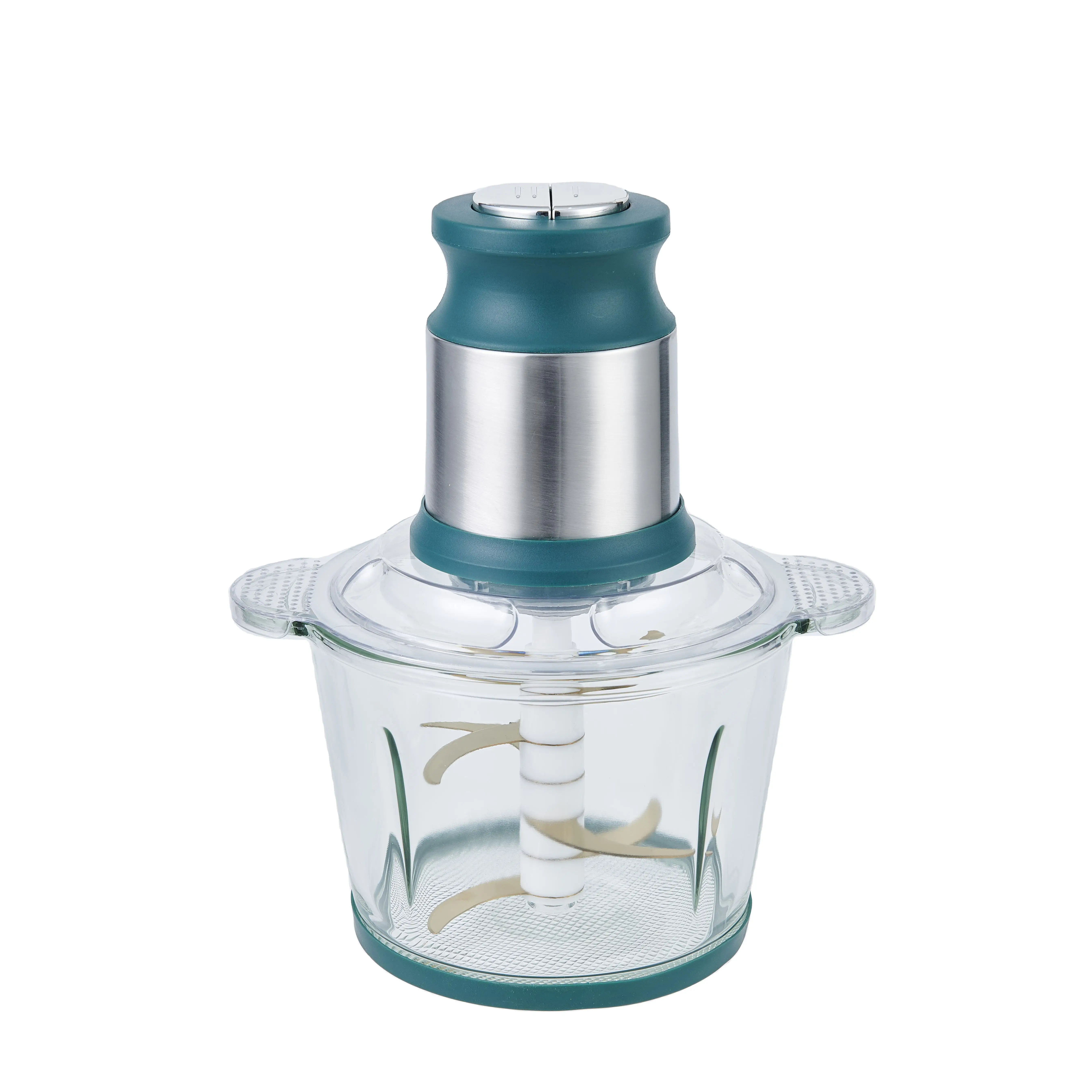 home kitchen food processor vegetable meat mini wonder chopper 2l 3l stainless steel glass electric meat grinder for sale