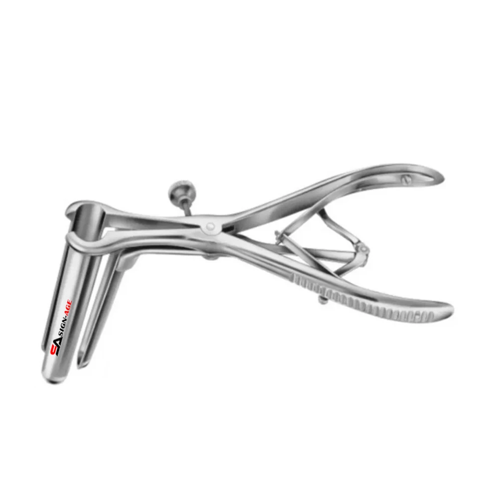 CE Approved Top Rated Stainless Steel 3 Prong Mathieu Anal Vaginal Rectal Rectum Medical Exam Speculum By Sign-Age Surgical