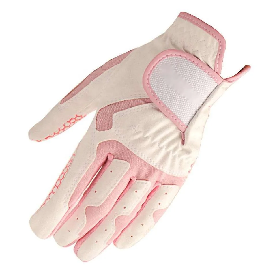 Soft Microfiber Golf Glove Breathable Anti-slip Golf Two Hand Gloves or Women for Professional Golfer Best Quality