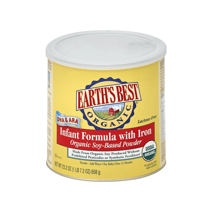 Лучшая органическая детская формула для детей снятия колик и обогащенного питательными веществами сухого молока