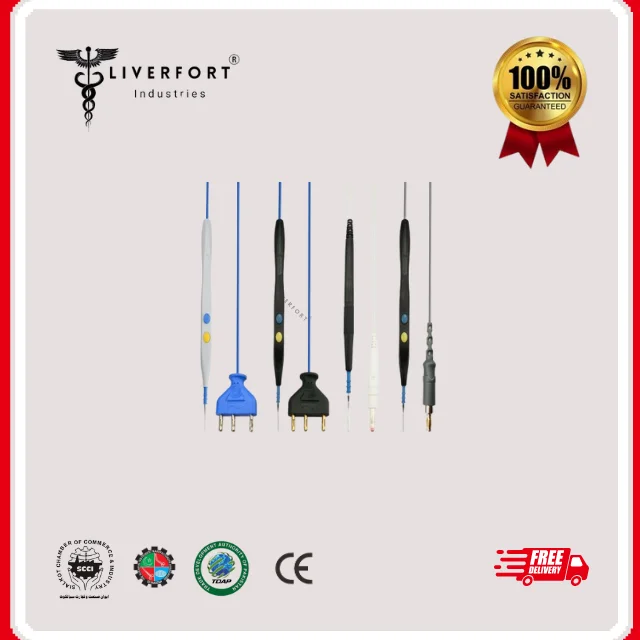 Medical Hand Controlled Disposable Electrosurgical Pencil Cautery pencil Diathermy Electro ESU Pencils High Frequency Monopolar