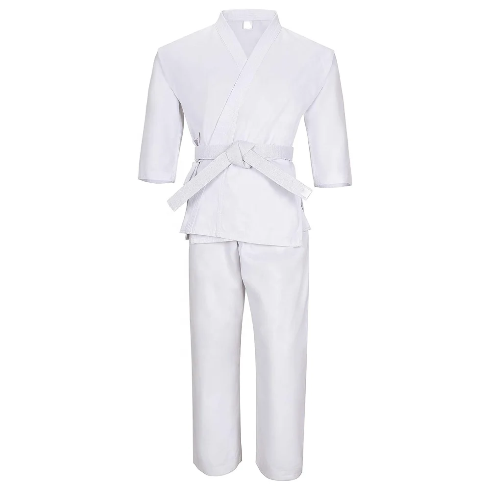 Martial Art sports Karate Taekwondo Uniform Kids Adult Kung Fu Training Gear Judo Kickboxing Training uniform Gym School Academy