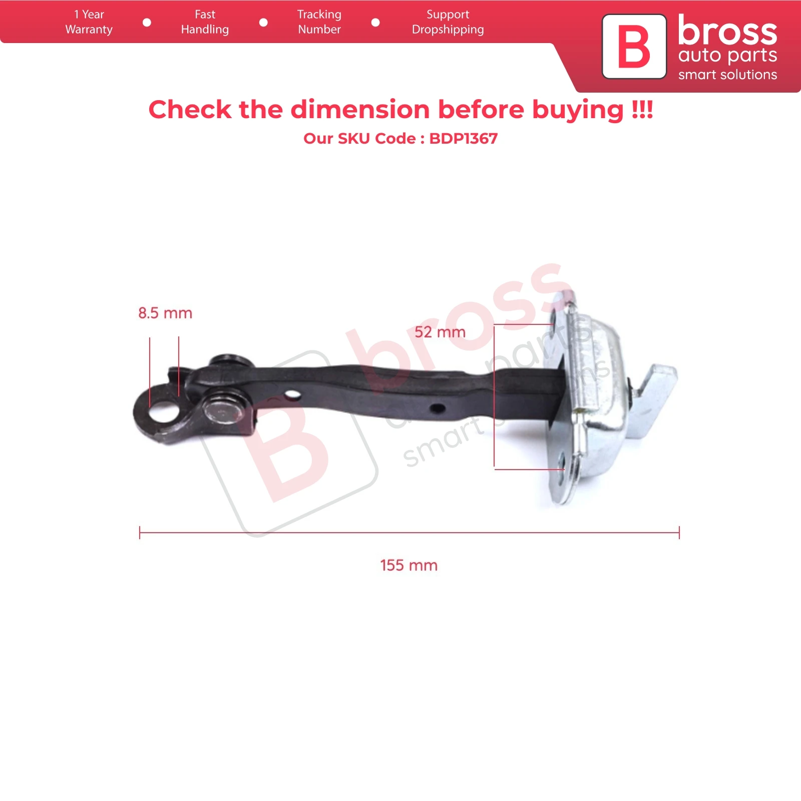 BDP1367 Electric Sliding Door Upper Top Sensor Holder 7H0843435E 7H0843436E VW Transporter T5 T6 Caravelle Multivan Body Parts