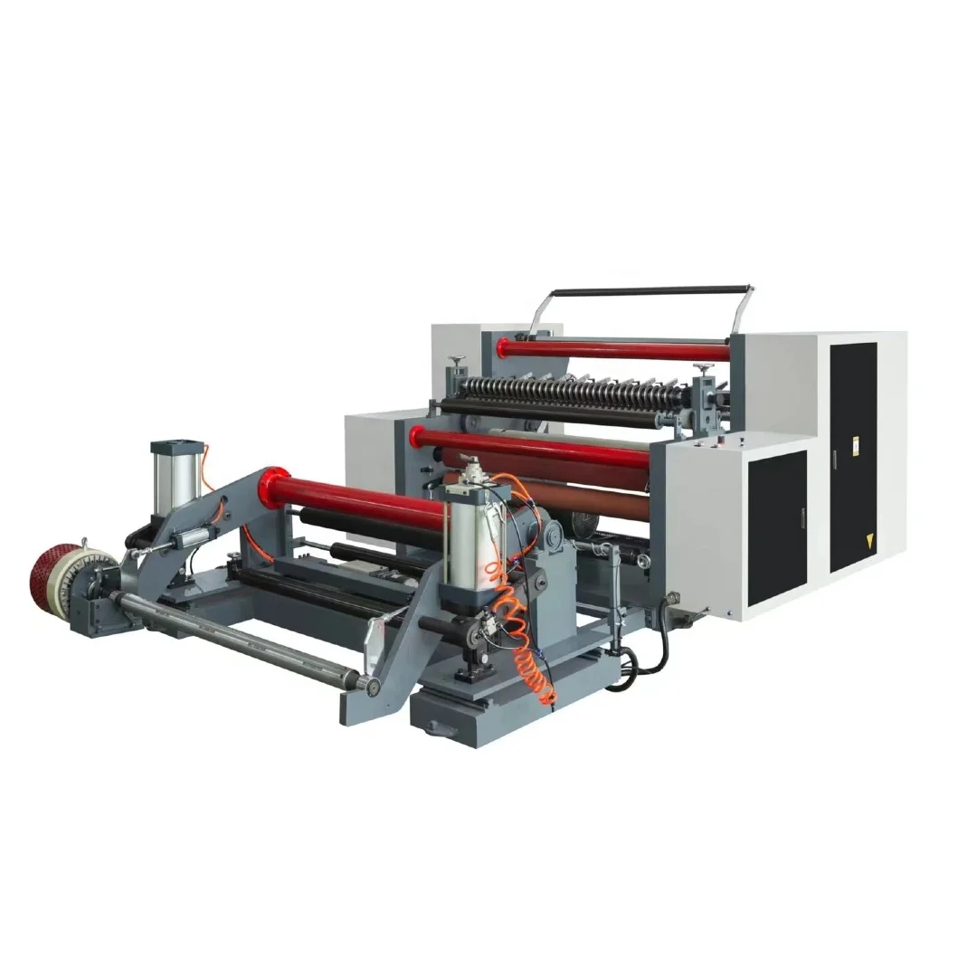 Автоматическая машина для резки и перемотки рулонов пластиковой пленки и бумаги