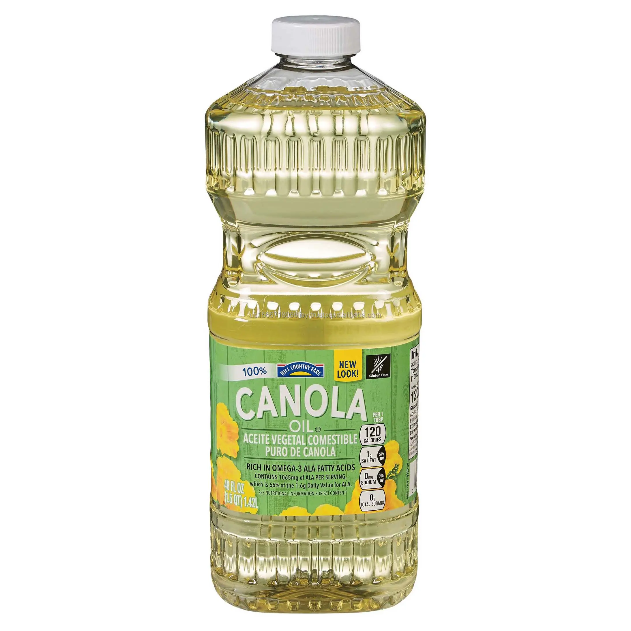Premium Refined Canola Oil from Ukraine Bulk Wholesale Rapeseed Oil in Plastic Bottle