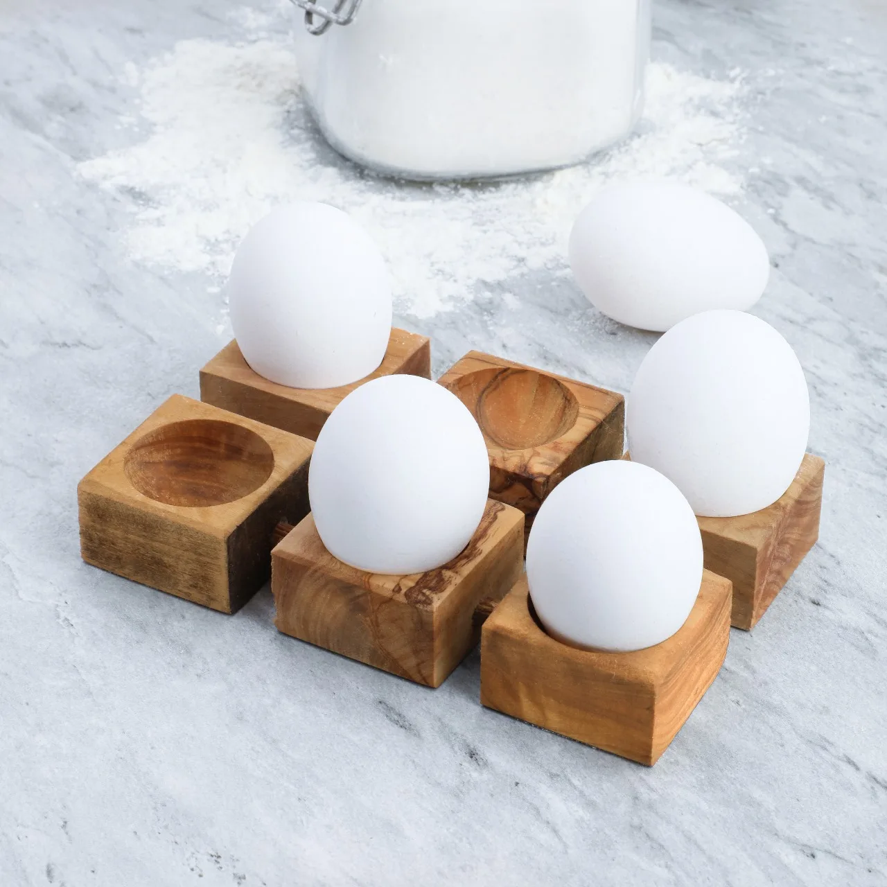 Wooden Egg Holder - Hot Selling Egg Holder handmade from Olive Wood - Novelty Egg Holder