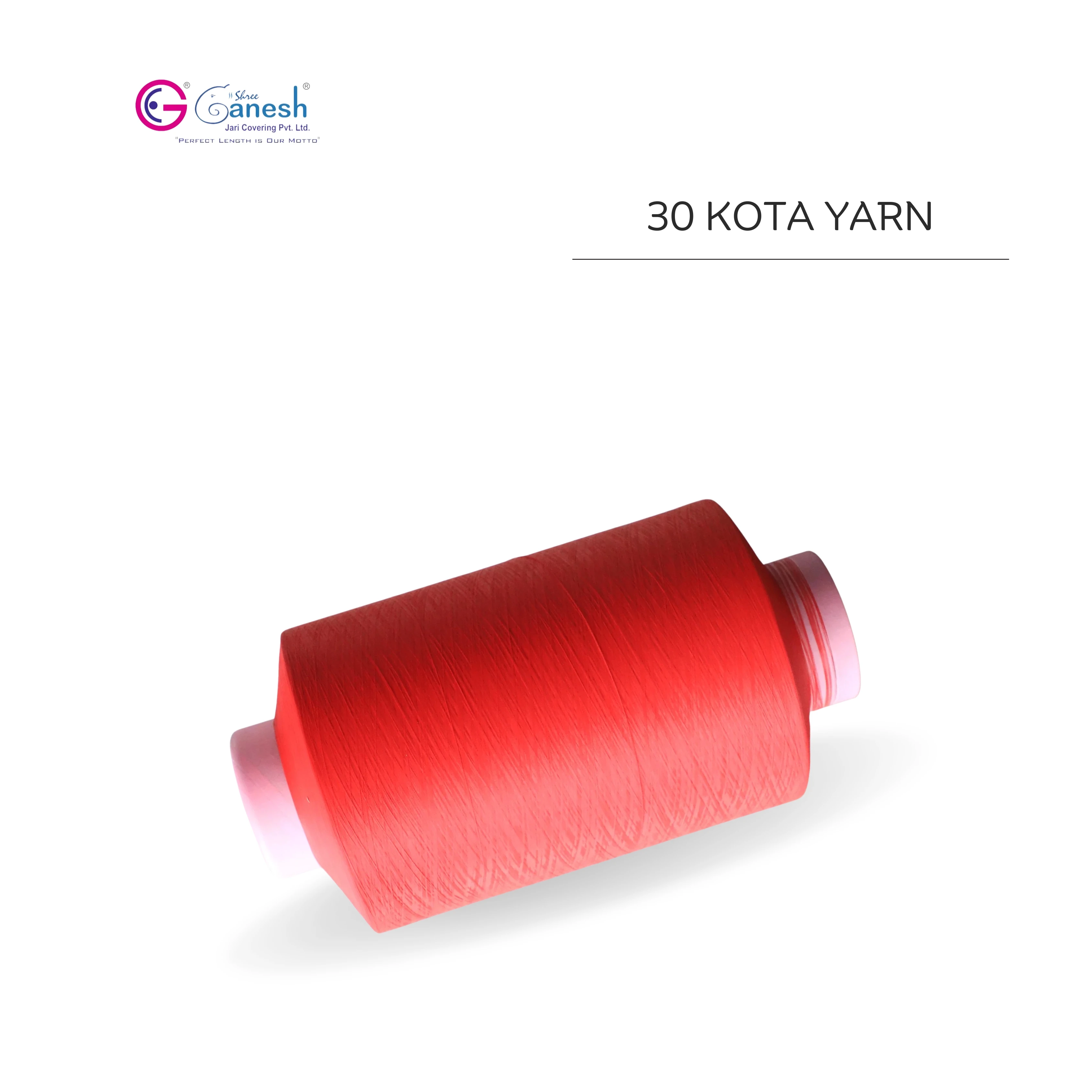 30 Kota Metallic Yarn High Tenacity Filament Yarn for Embroidery Fancy Yarn with Lurex and Lichi Intricacies
