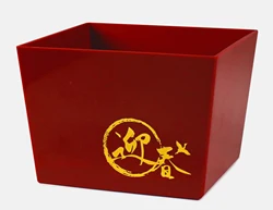 Malaysia Manufacturer Factory Direct Sell Plastic Flower Pots Plastic Flower Pot Plastic Bowl Home Decoration & Square Vase