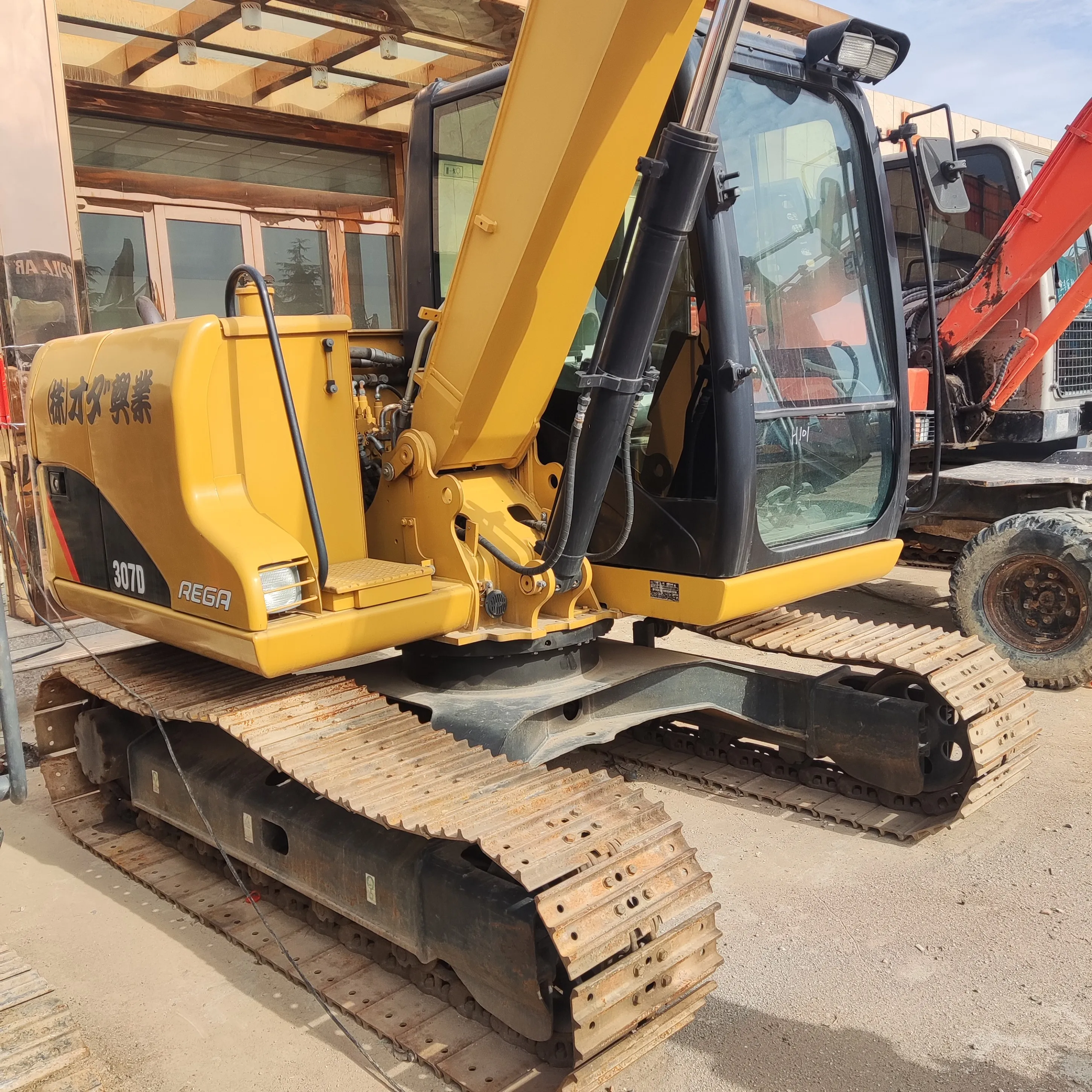 Оригинальный японский б/у гусеничный экскаватор 307D 7 тонн, Гидравлический Гусеничный мини-экскаватор на продажу