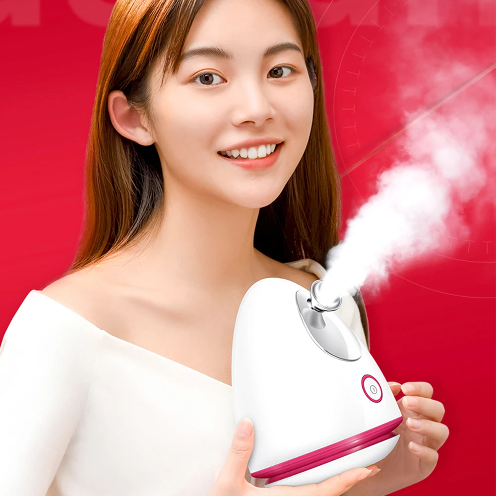 Hot Mist Sprayer Nano Face Spa Ionic Humidifier Steamer Facial Sauna
