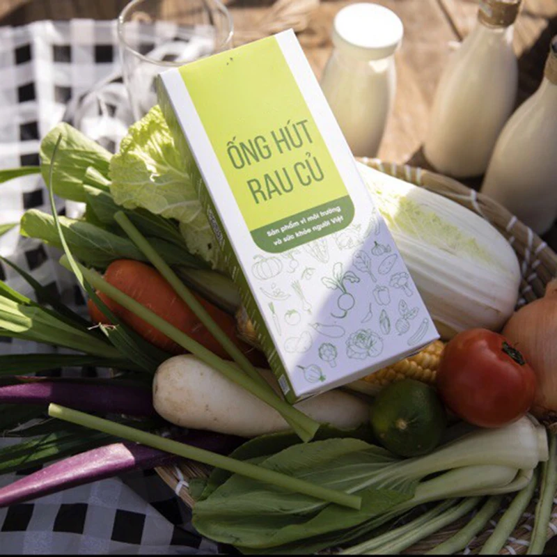 High Quality Biodegradable Eco Friendly Vegetable Drinking Straws made in Vietnam exported EU, USA