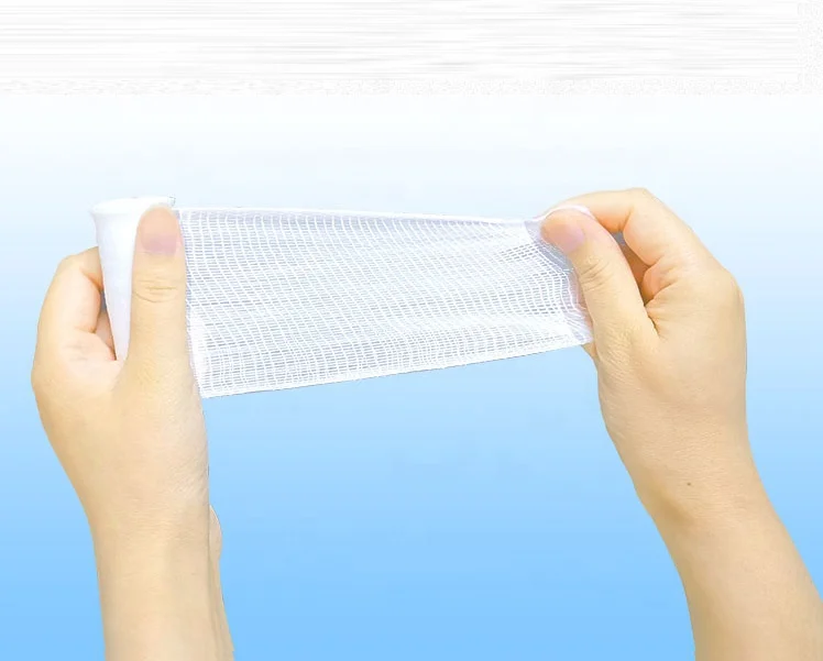 cotton first aid bandage with bandage and pad