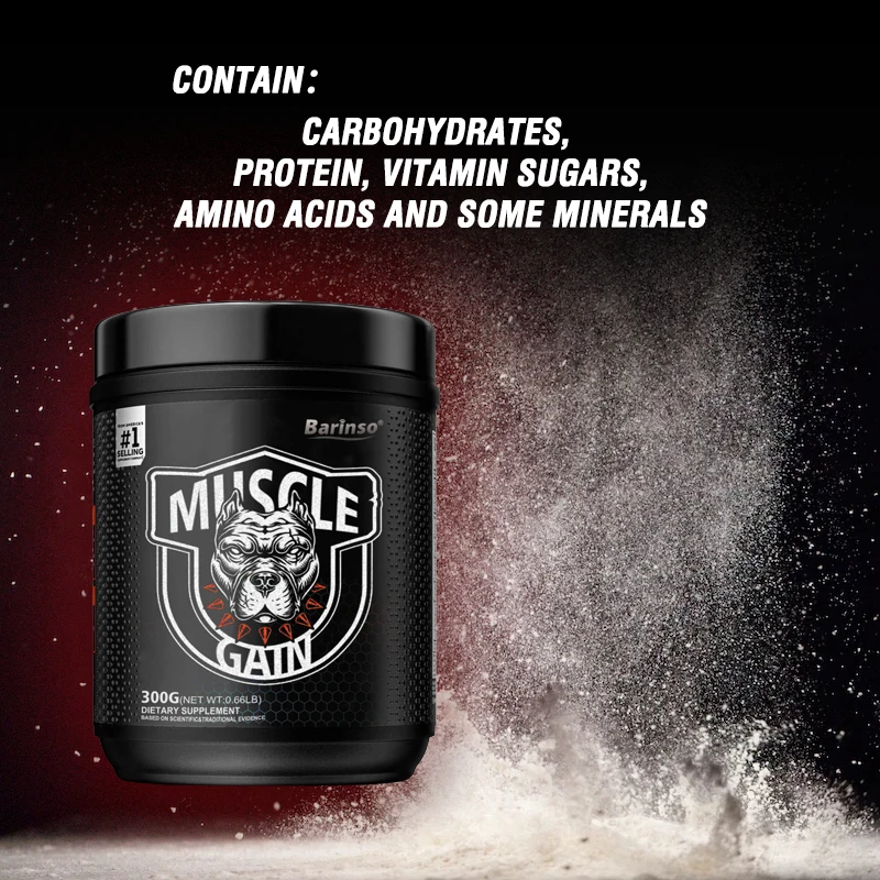 Oem & Odm China Pet Nutrition Supplements with Vitamins Weight Gain Growth High-Protein Dog Muscle Supplement Powder