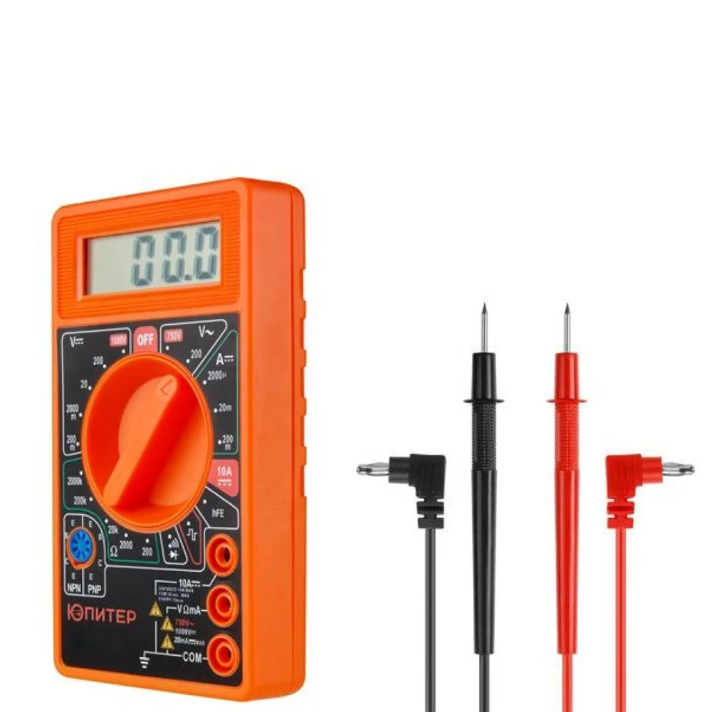JP 832 DCV ACV DCA Digital Multimeter Tester Portable Multi Meter