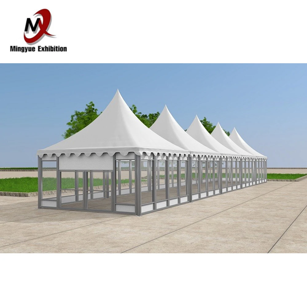 MINGYUE 8x12 Водонепроницаемая пагода 8x8 навес палатка всплывающая рекламная торговая 8x16
