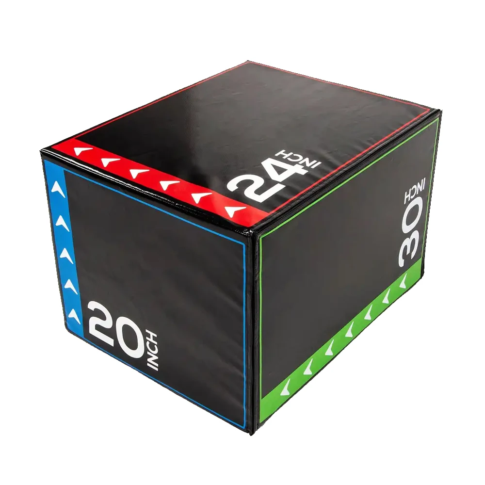 Factory Price 3 In 1 Gym Exercise Training Adjustable Soft Foam Plyometric Jump Box Fitness