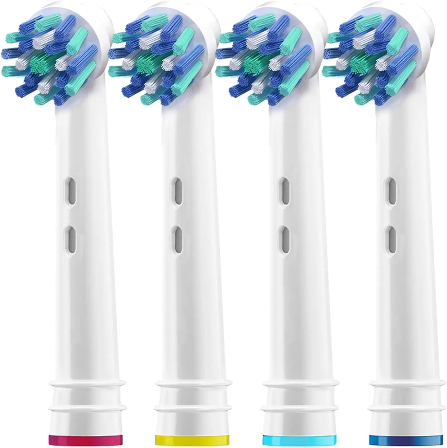 Braun Oral B CROSS ACTION Replacement Electric Toothbrush Heads 4 Pack Loose