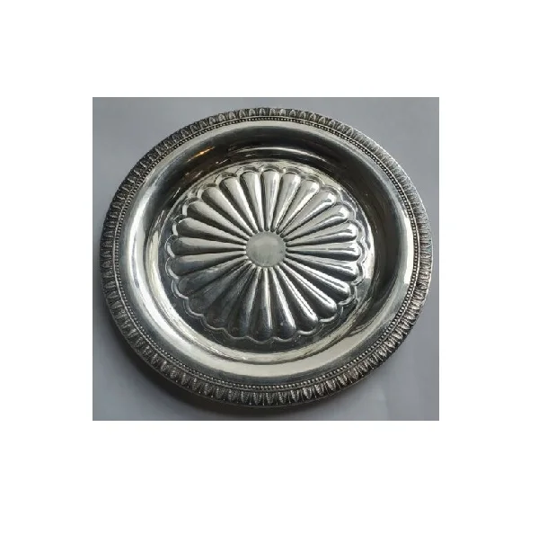 Top selling Aluminum wine bottle coaster holder shiny polished round aluminum Wine Bottle Coaster Kitchen Accessories