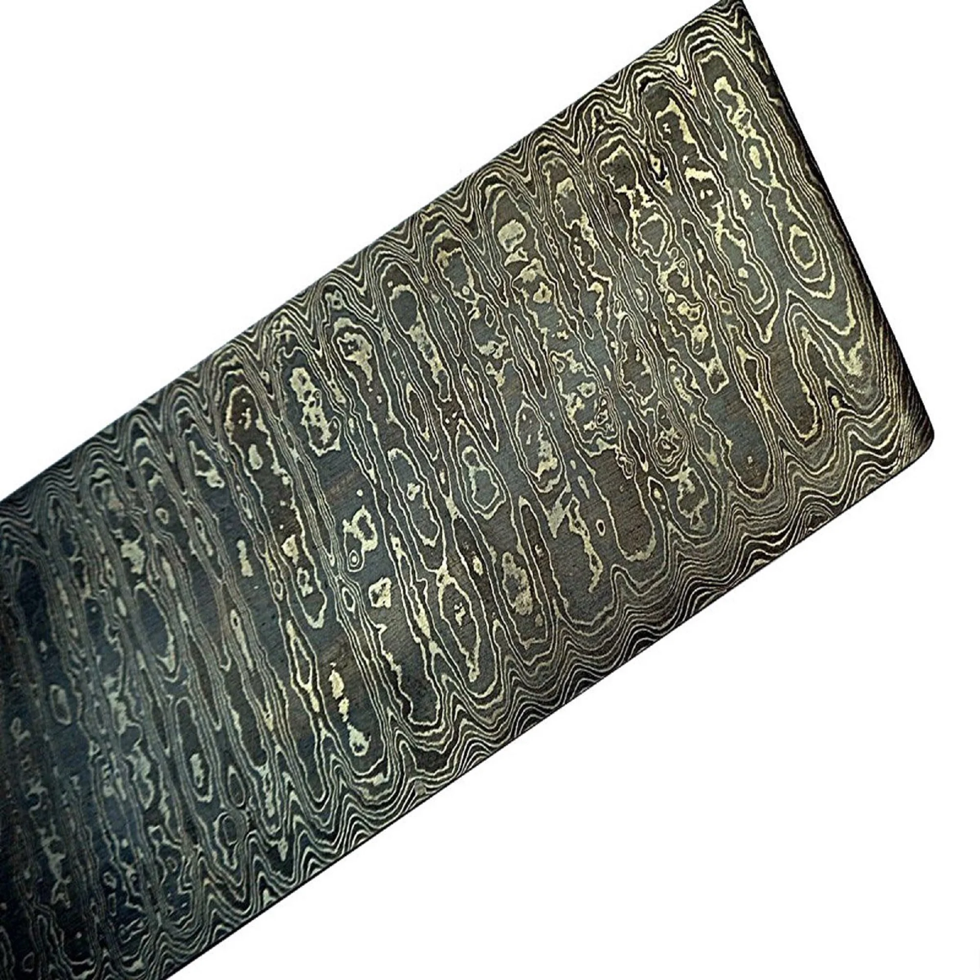 Custom Handmade Ladder Damascus steel billet bar for knife making supplies whole sale price knives maker 12 inches