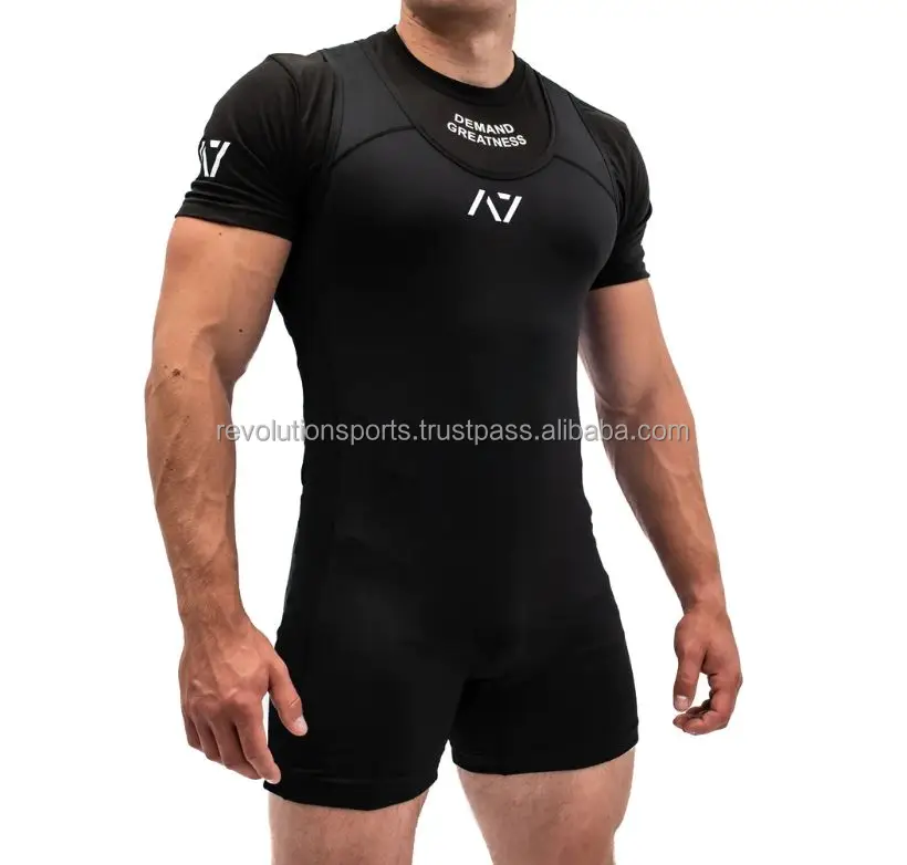 2023 International Powerlifting singlet for weight lifting/competitions high grade non tear Fabric  Best Quality