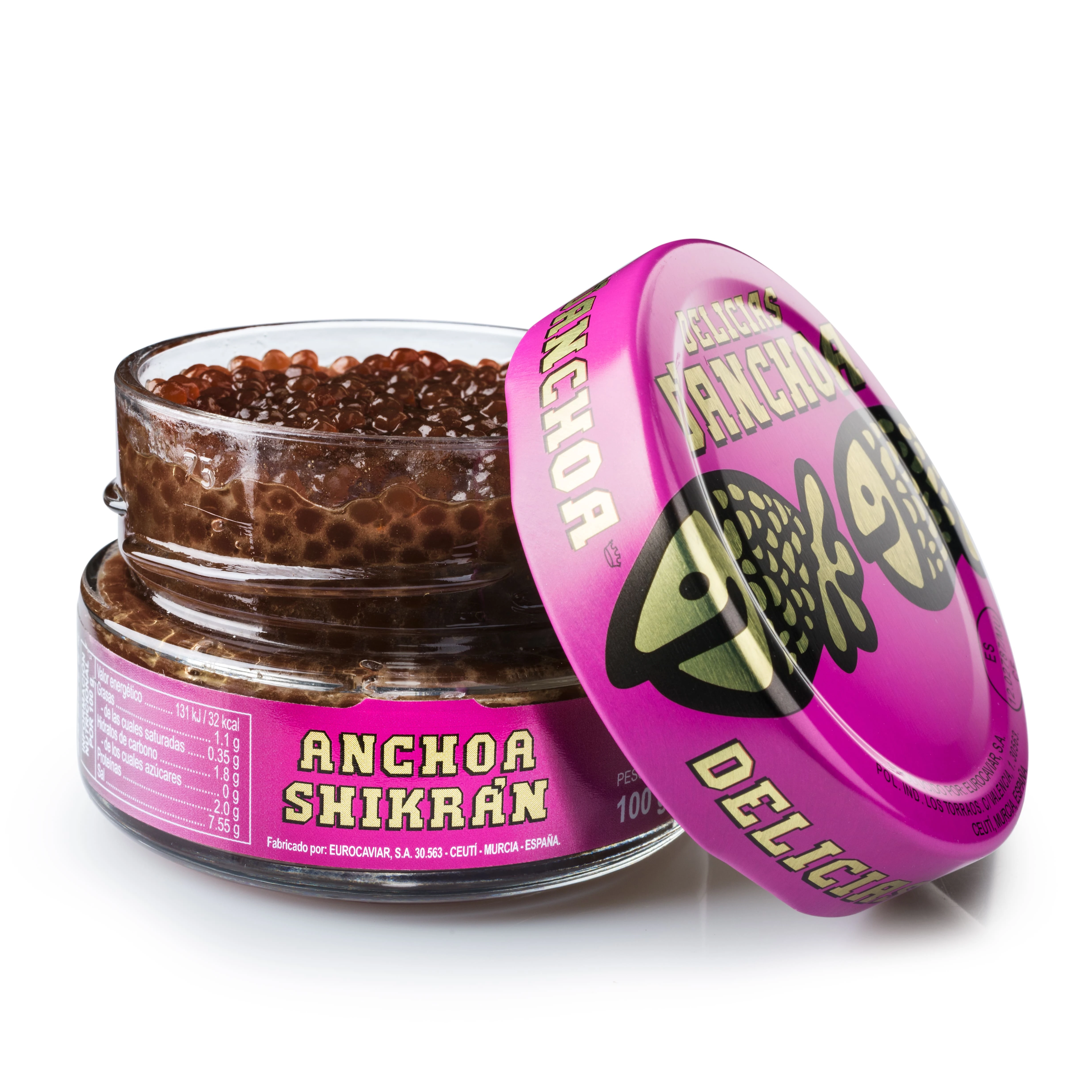 Top quality Spanish 100g Cantabrian anchovies in spheres for retail