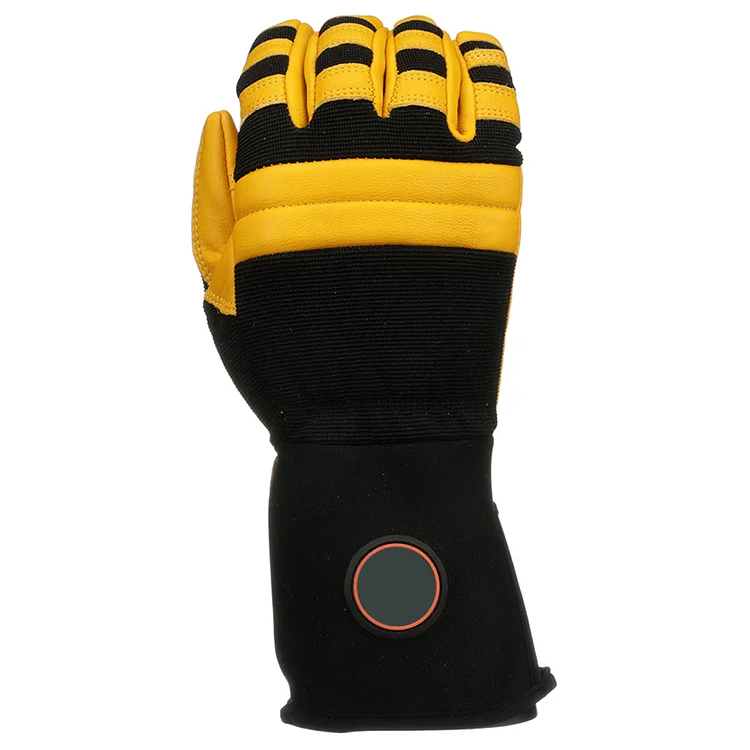 Hot Selling Oil Field Rescue Custom Design Logo Gas And Oil Safety Extrication Drill TPR Industrial Impact Work Mechanic Gloves