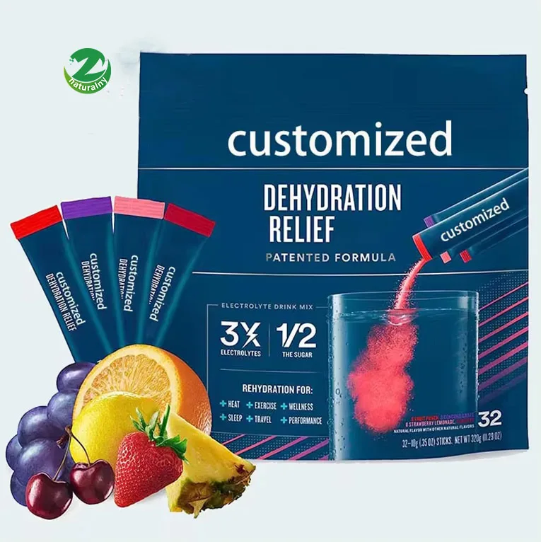 Электролитная палочка для напитков, Витаминная добавка, порошковые пакеты, гидратация, Электролитный порошок