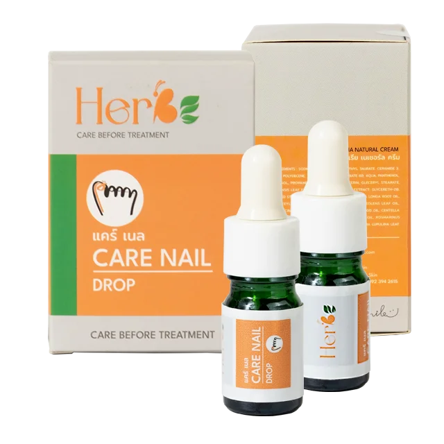 Toenail Treatment Serum, Botanical Extracts help restore Nail Strength, Product from Thailand.