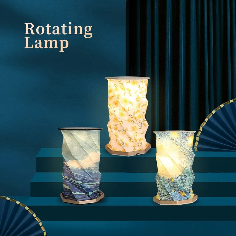 New arrivals products  latest innovative Portable touch switch rotary lamp