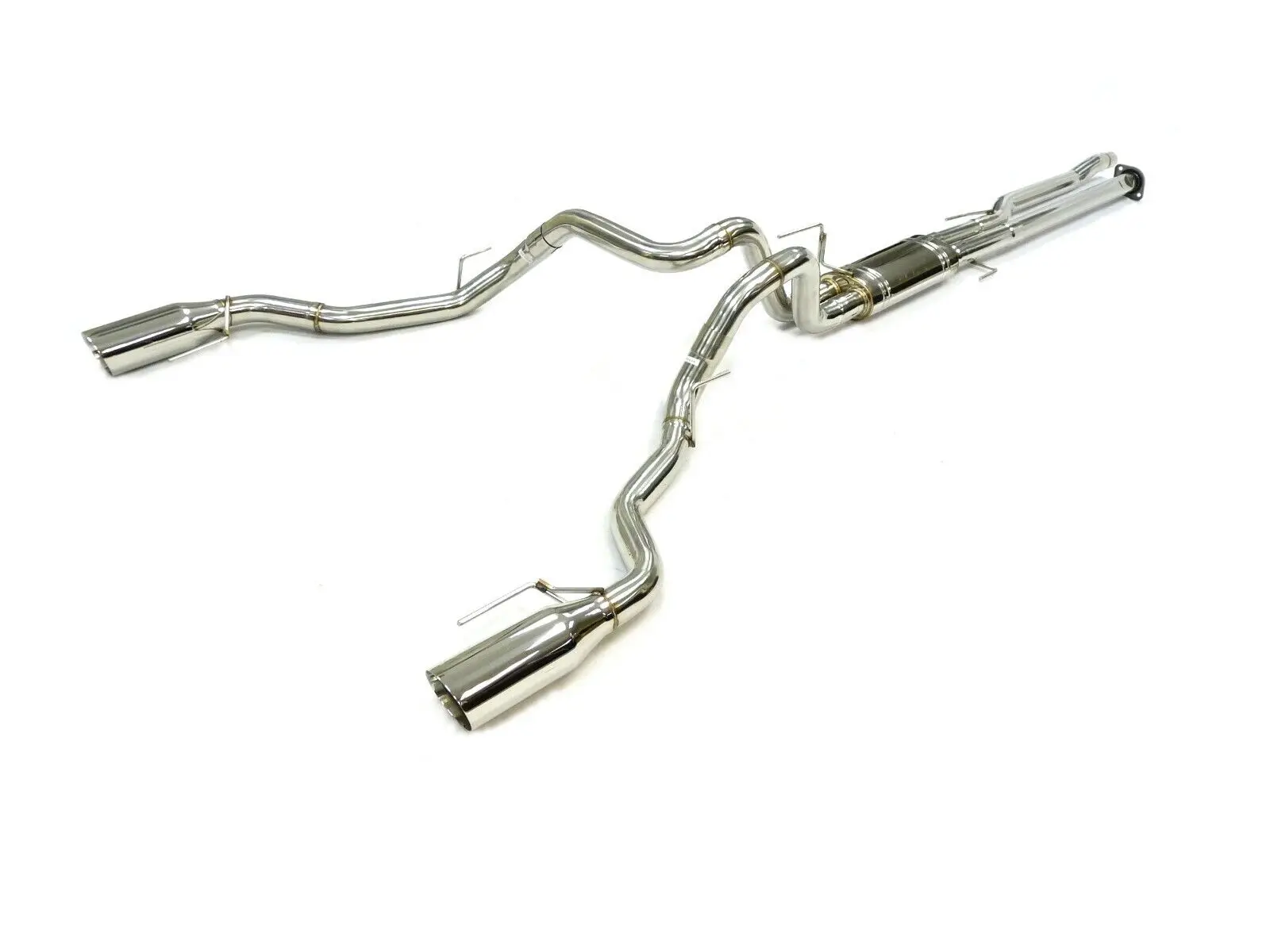 17UP F150 raptor 4 DOOR 3.5TT  CATBACK EXHAUST FOR FORD